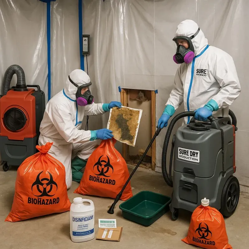 Contaminated Water Handling Protocols process in Chetopa, KS