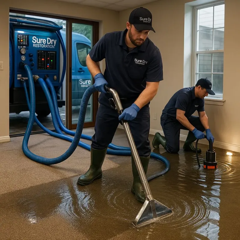Water Extraction and Removal process in Chetopa, KS